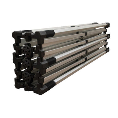 20ft Custom Canopy Tent Kit – Premium Silver Aluminum Frame & Full Bleed Dye Sublimation