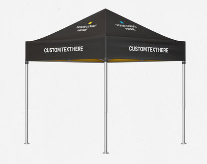 Custom 10x10 ft Pop-Up Canopy Tent for trade shows
