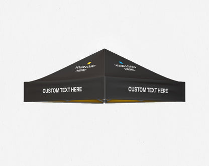 Canopy top for trade shows 